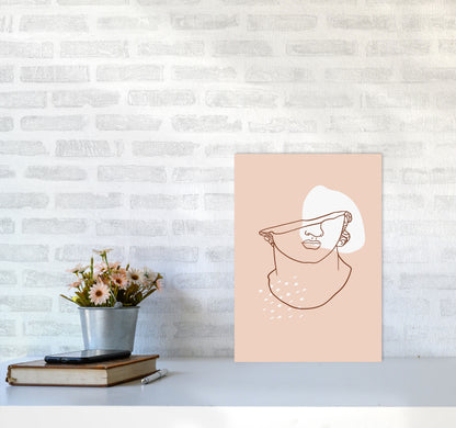 Greek Head Art Print by Essentially Nomadic A3 Black Frame