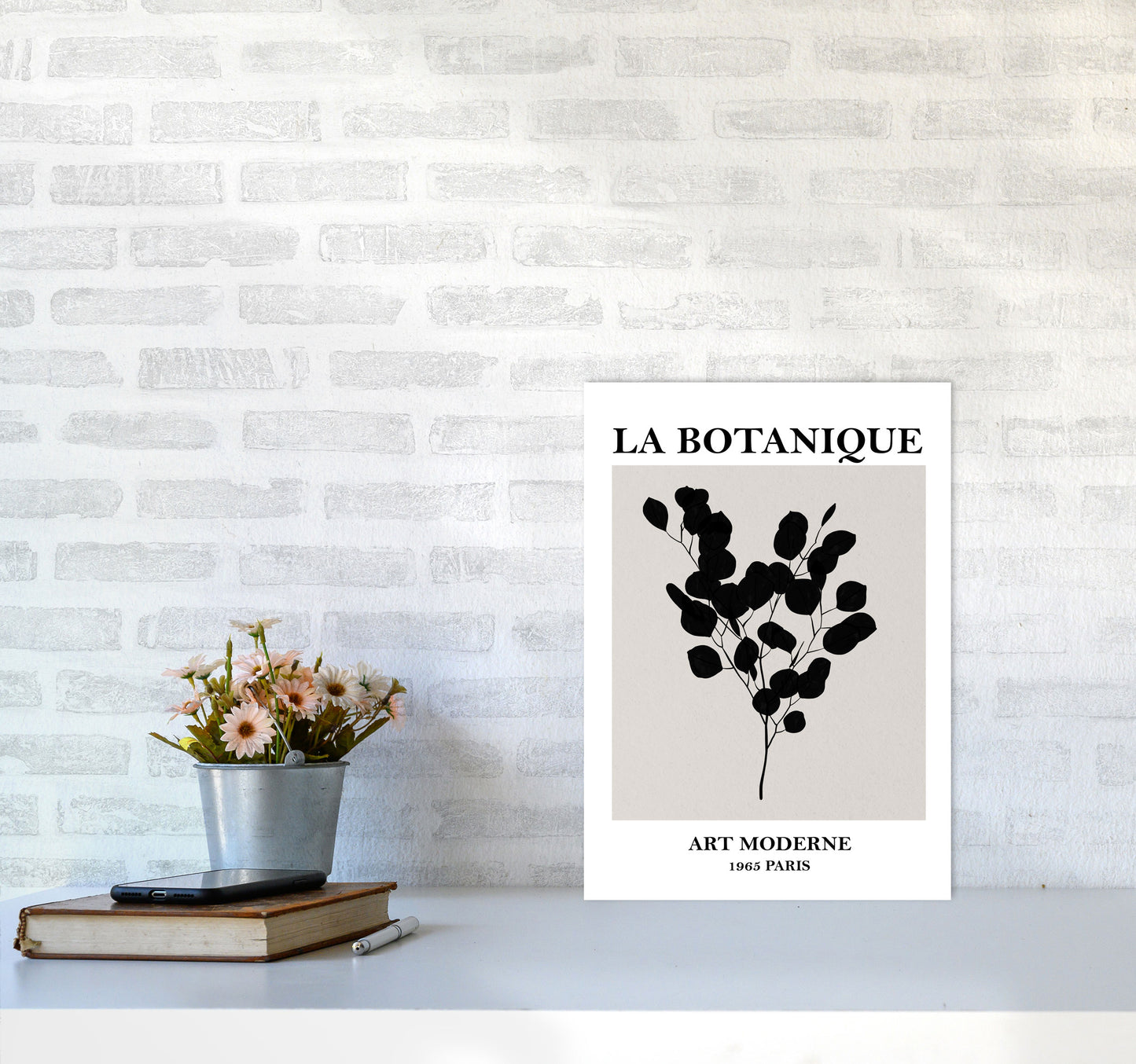 Museum La Botanique Art Print by Essentially Nomadic A3 Black Frame
