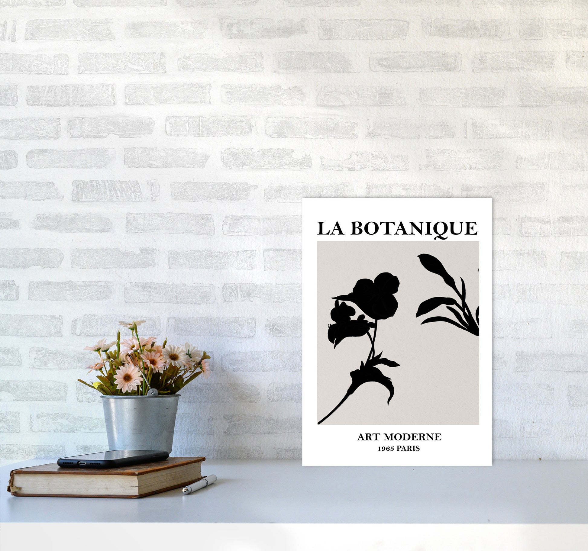 Museum La Botanique2A Art Print by Essentially Nomadic A3 Black Frame