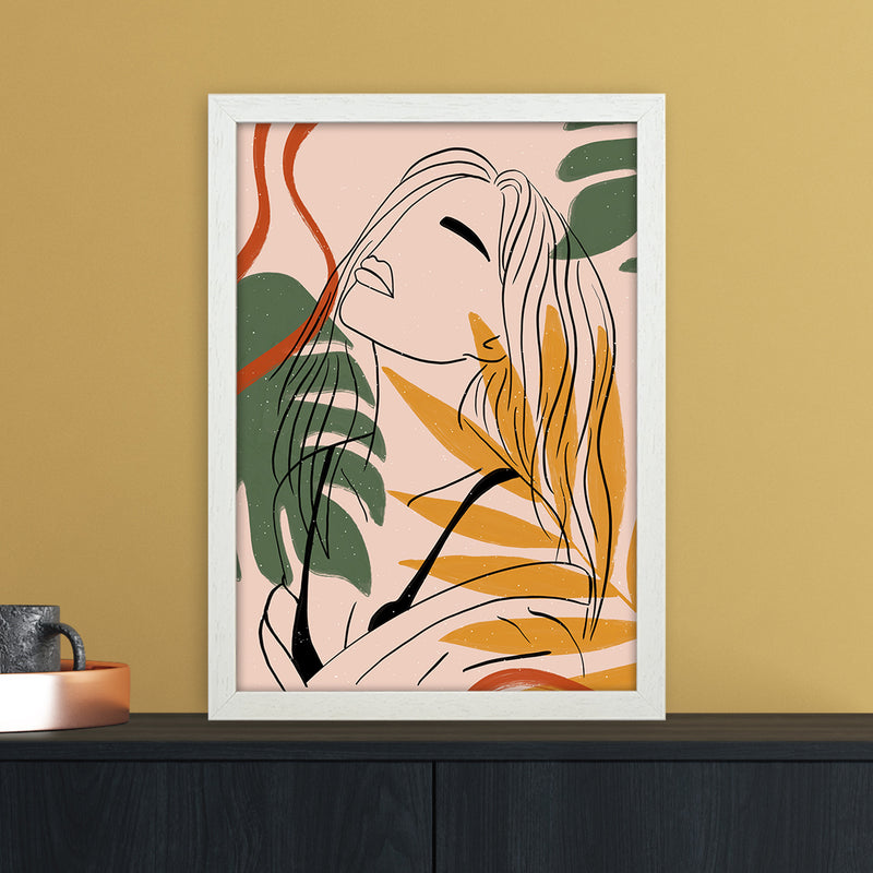 Girl 1 2x3 Art Print by Essentially Nomadic A3 Oak Frame