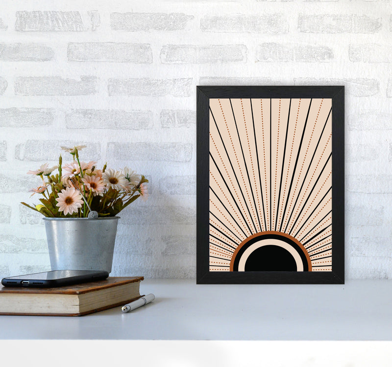 Boho Sunrise 2 Art Print by Essentially Nomadic A4 White Frame