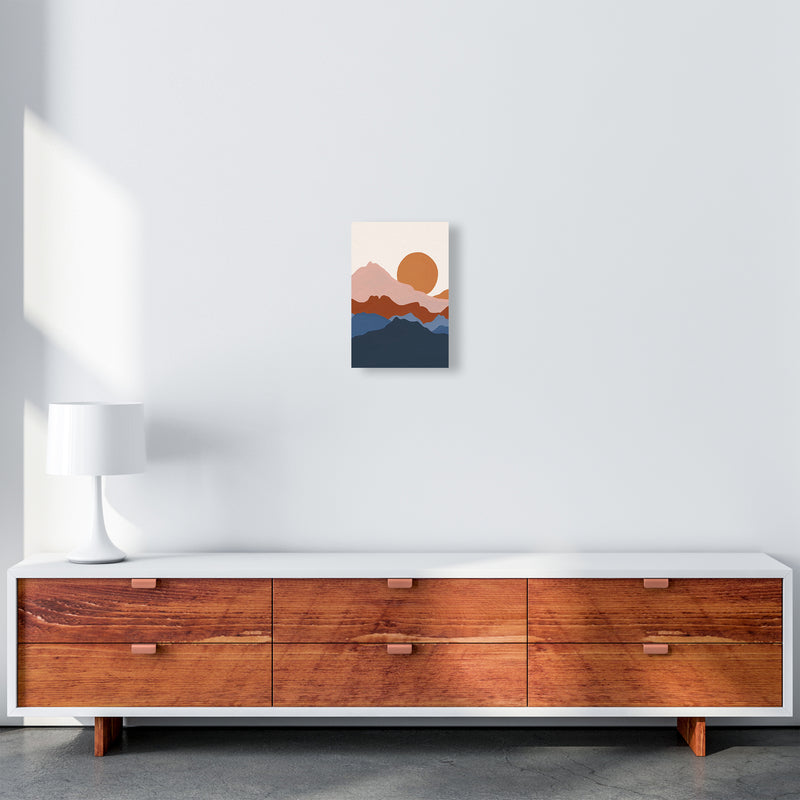 Astract Landscape Art Print by Essentially Nomadic A4 Canvas