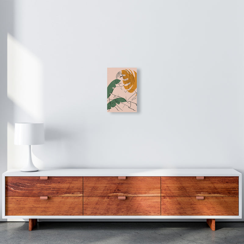 Girl Art Print by Essentially Nomadic A4 Canvas