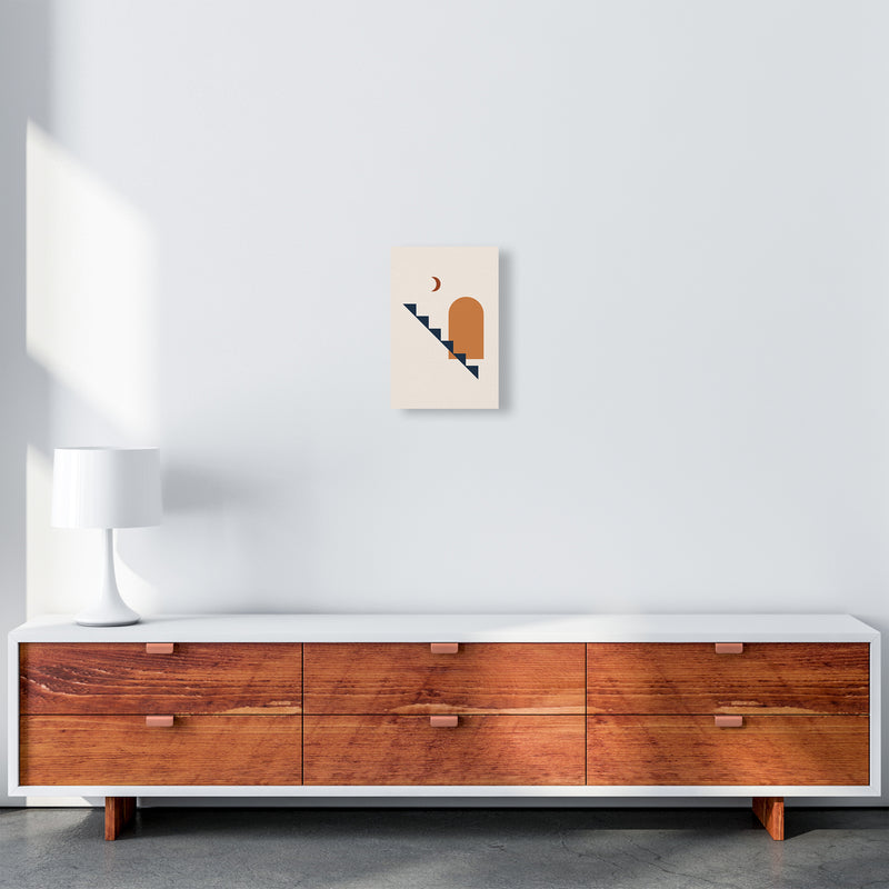 Minimal Geo Art Print by Essentially Nomadic A4 Canvas