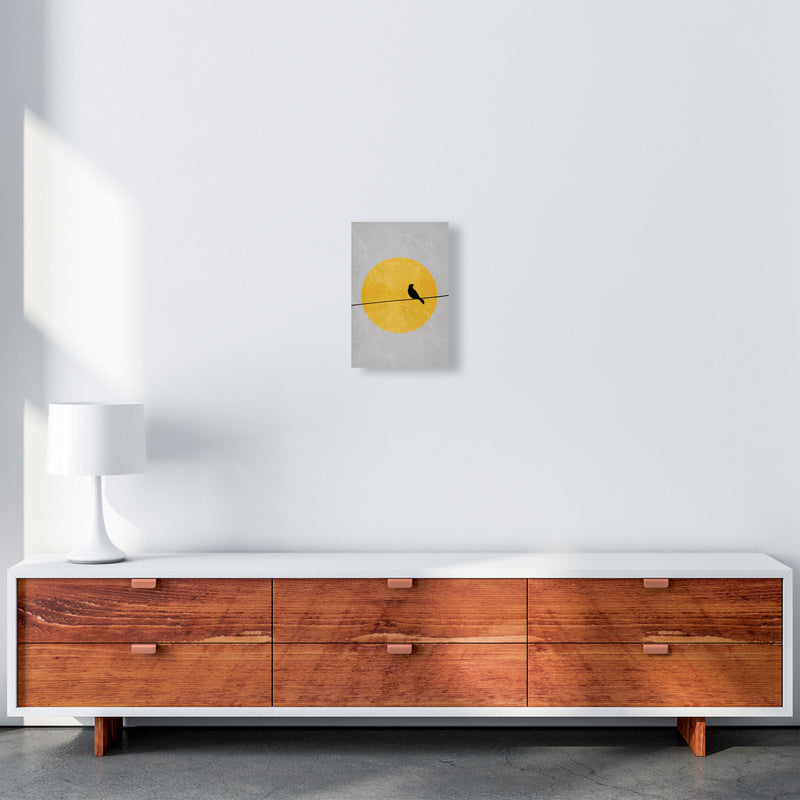 Lone Bird Art Print by Essentially Nomadic A4 Canvas
