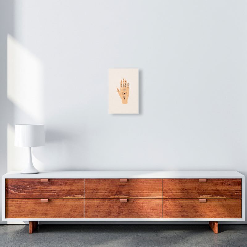 Mystical Celestial Palm Art Print by Essentially Nomadic A4 Canvas