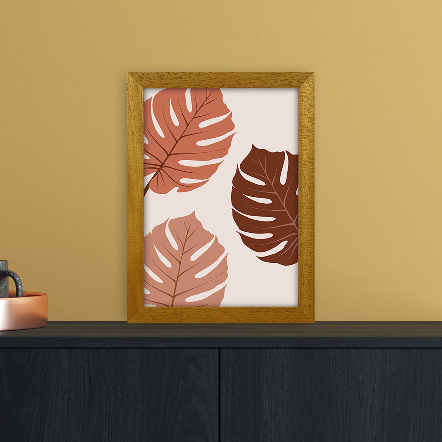 Monstera Leaf 01 Art Print by Essentially Nomadic A4 Print Only