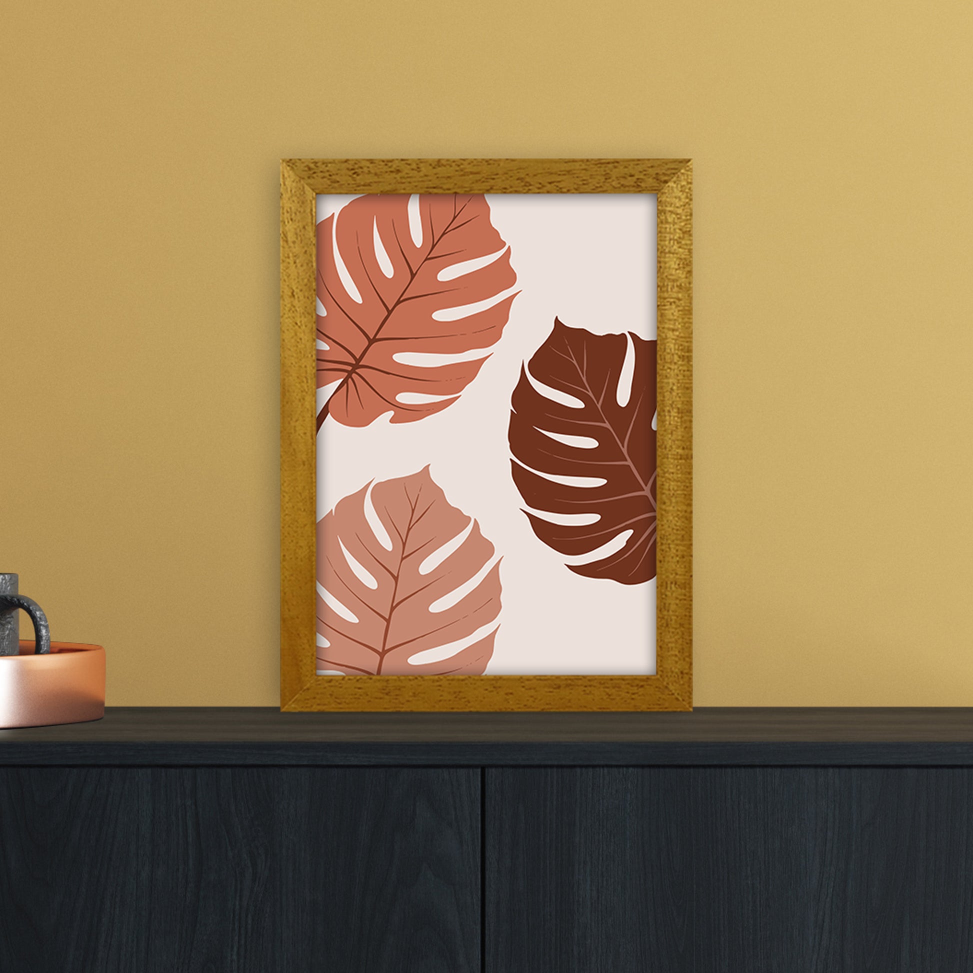 Monstera Leaf 01 Art Print by Essentially Nomadic A4 Print Only