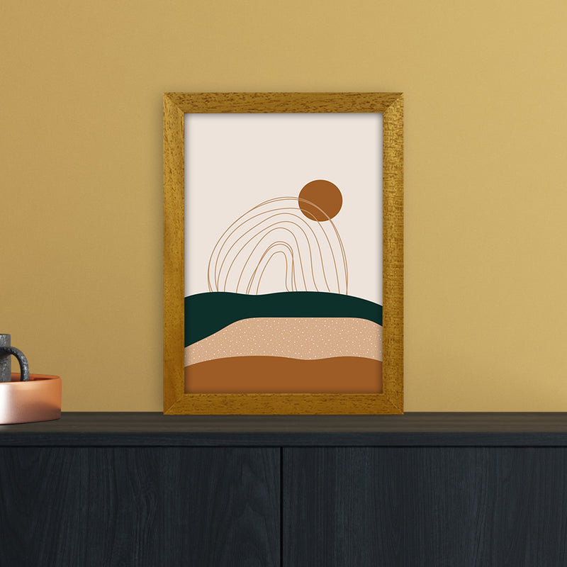 Abstract Rainbow Landscape Art Print by Essentially Nomadic A4 Print Only