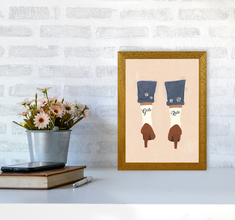 Girls Rule Art Print by Essentially Nomadic A4 Print Only