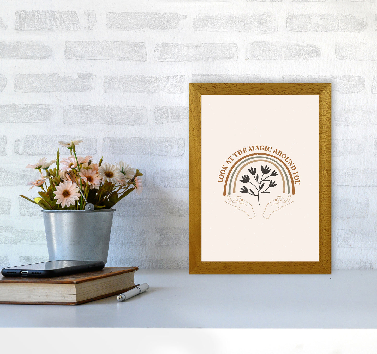 Look At The Magic Art Print by Essentially Nomadic A4 Print Only