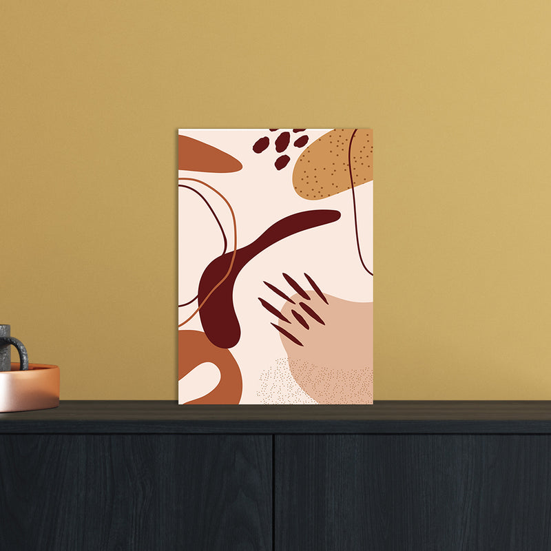 Abstract Shapes 2 Art Print by Essentially Nomadic A4 Black Frame