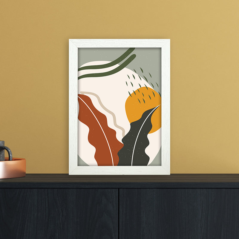 Botanical Abstract 4 2x3 Ratio Art Print by Essentially Nomadic A4 Oak Frame