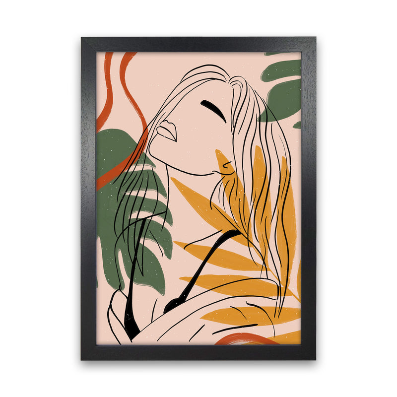 Girl 1 2x3 Art Print by Essentially Nomadic Black Grain