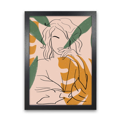Girl 2 2x3 Art Print by Essentially Nomadic Black Grain