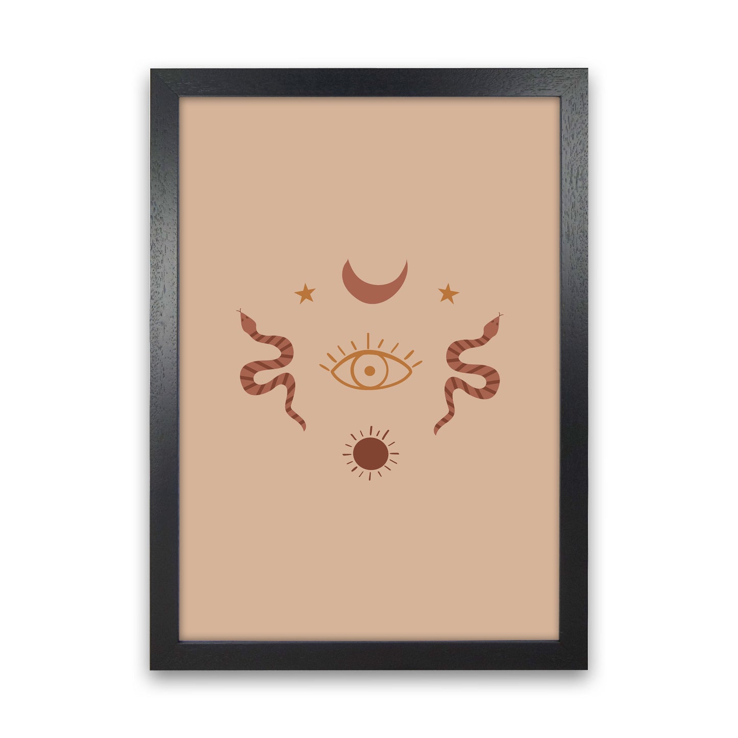 Mystical Art Print by Essentially Nomadic Black Grain