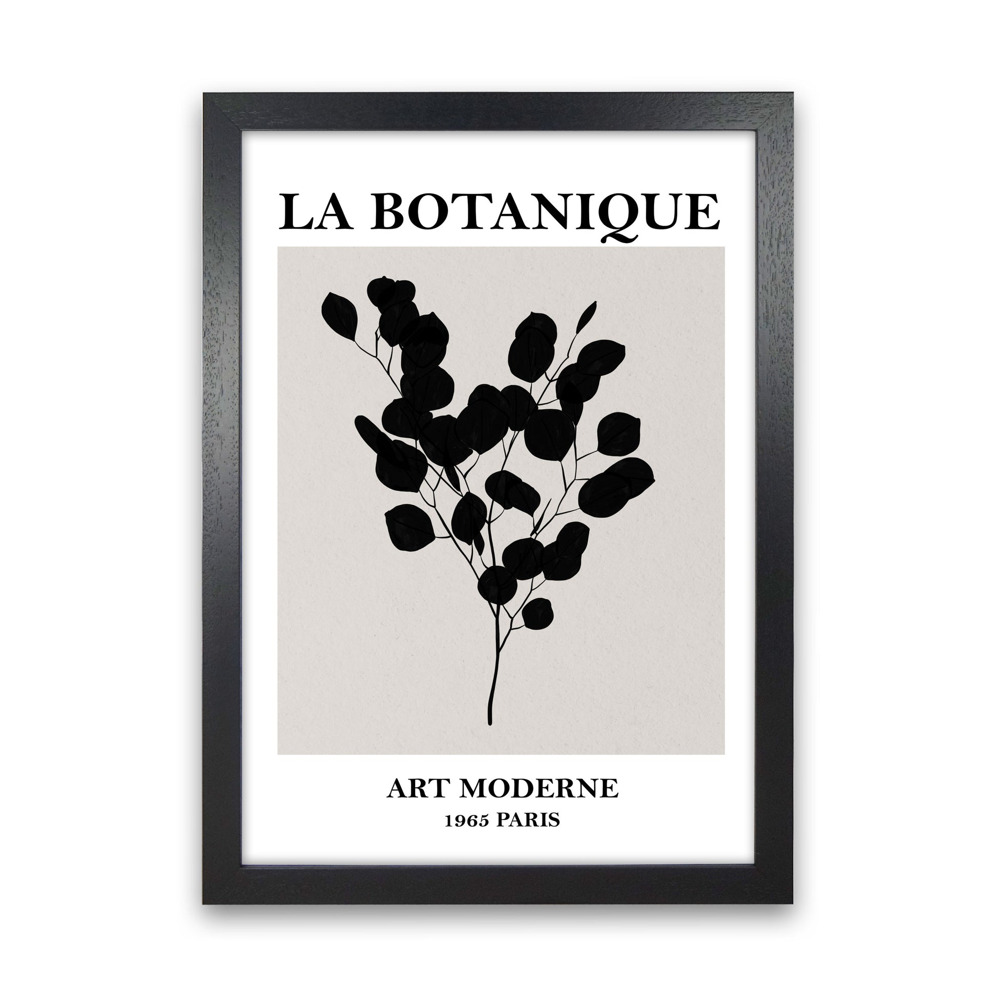 Museum La Botanique Art Print by Essentially Nomadic Black Grain