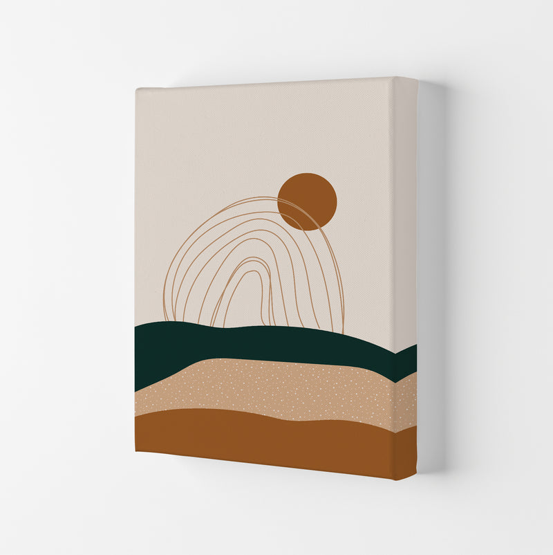 Abstract Rainbow Landscape Art Print by Essentially Nomadic Canvas