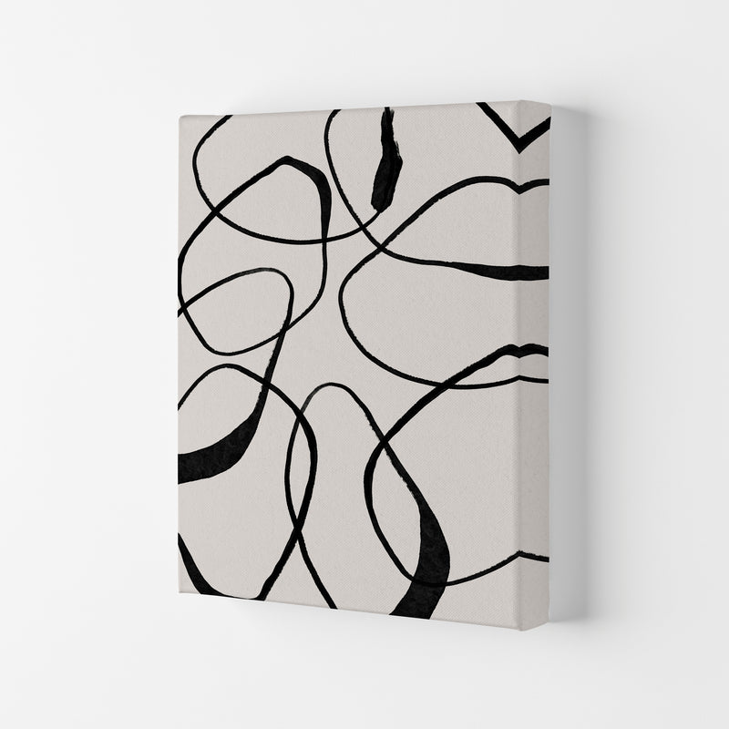 Abstract Scribble Art Print by Essentially Nomadic Canvas