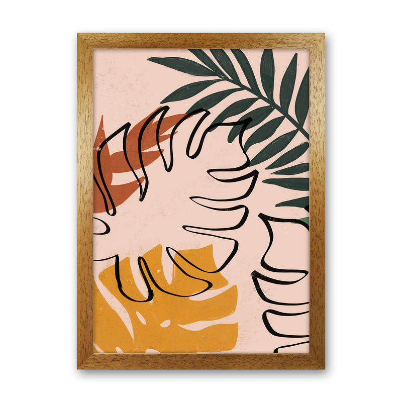 Abstract Plant Art Print by Essentially Nomadic Oak Grain