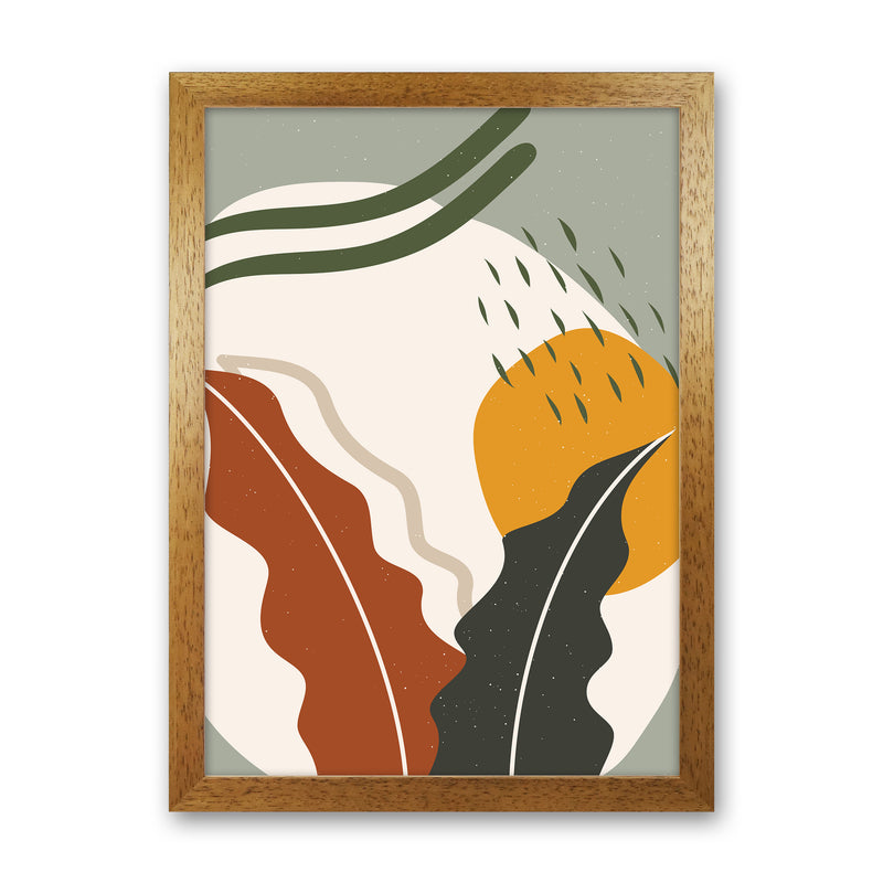 Botanical Abstract 4 2x3 Ratio Art Print by Essentially Nomadic Oak Grain