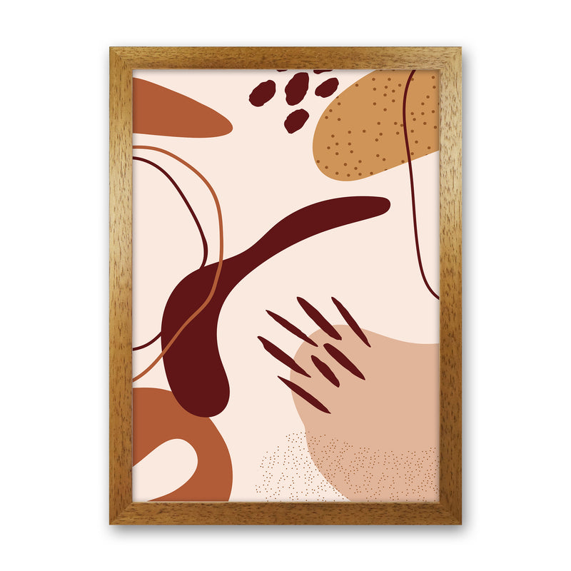 Abstract Shapes 2 Art Print by Essentially Nomadic Oak Grain