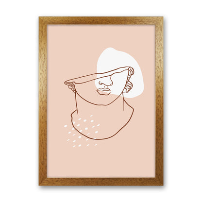 Greek Head Art Print by Essentially Nomadic Oak Grain