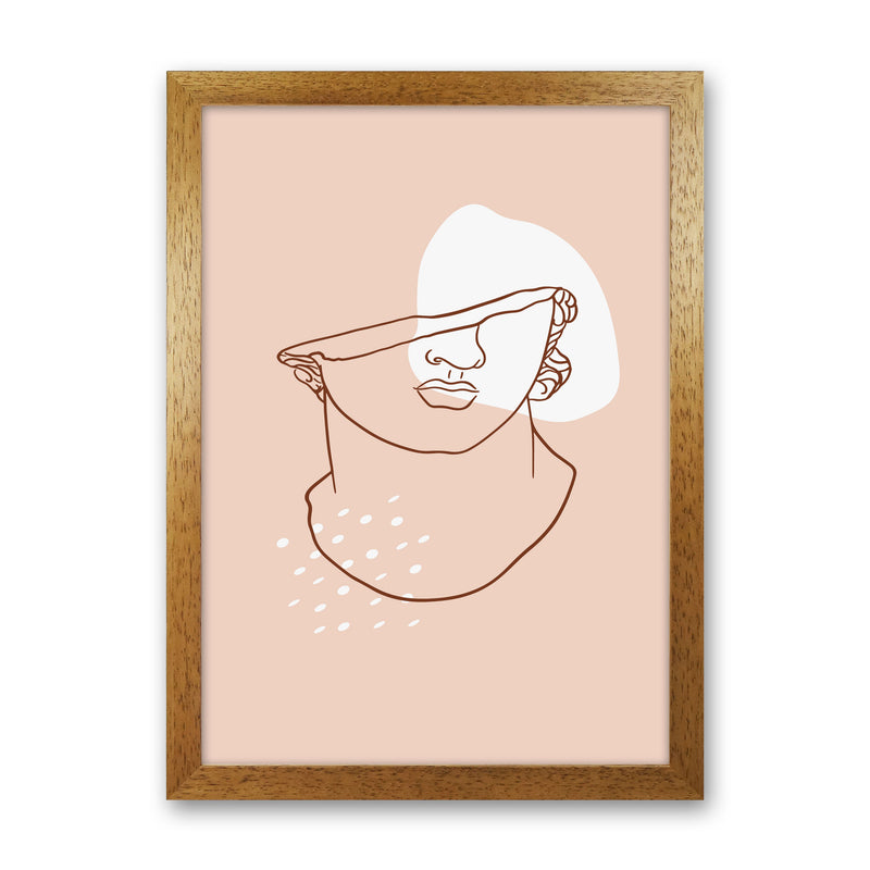 Greek Head Art Print by Essentially Nomadic Oak Grain