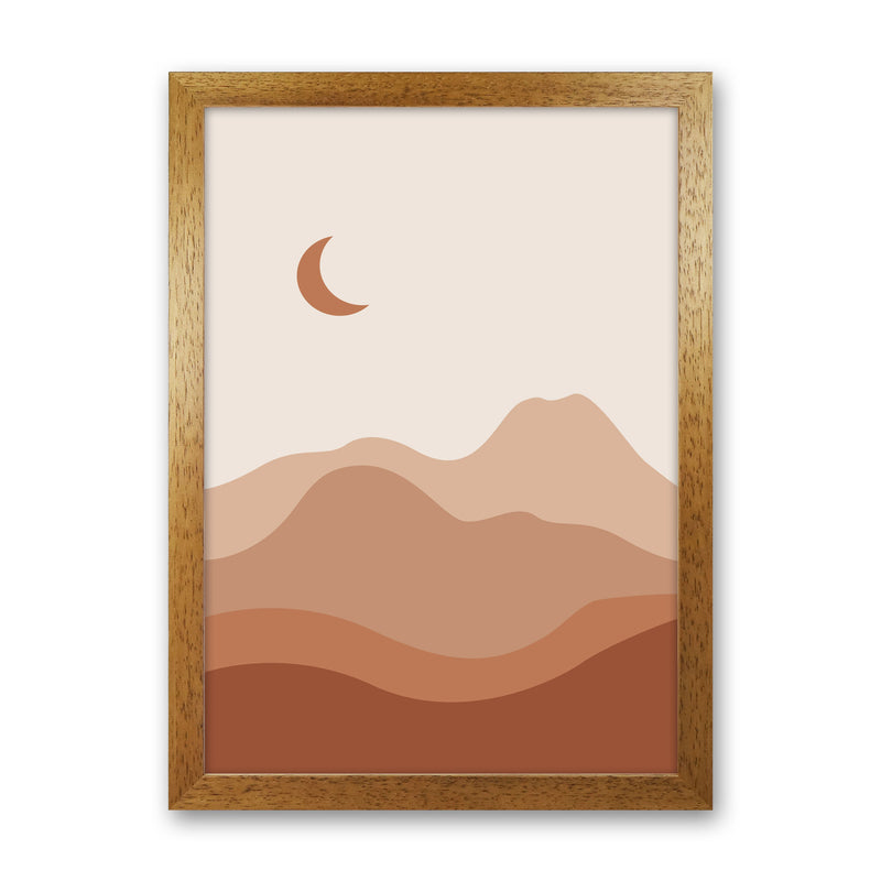 Mountain Landscape Art Print by Essentially Nomadic Oak Grain