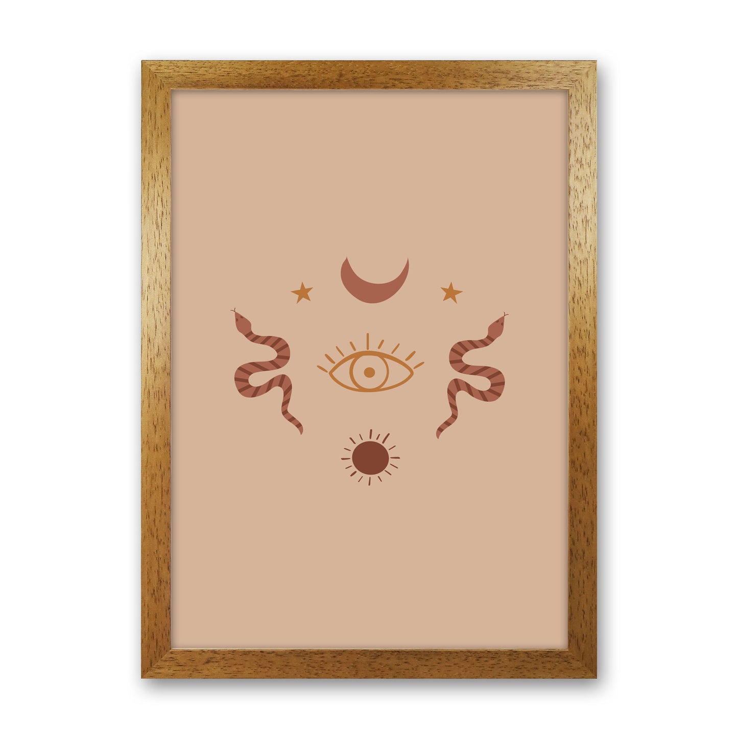 Mystical Art Print by Essentially Nomadic Oak Grain