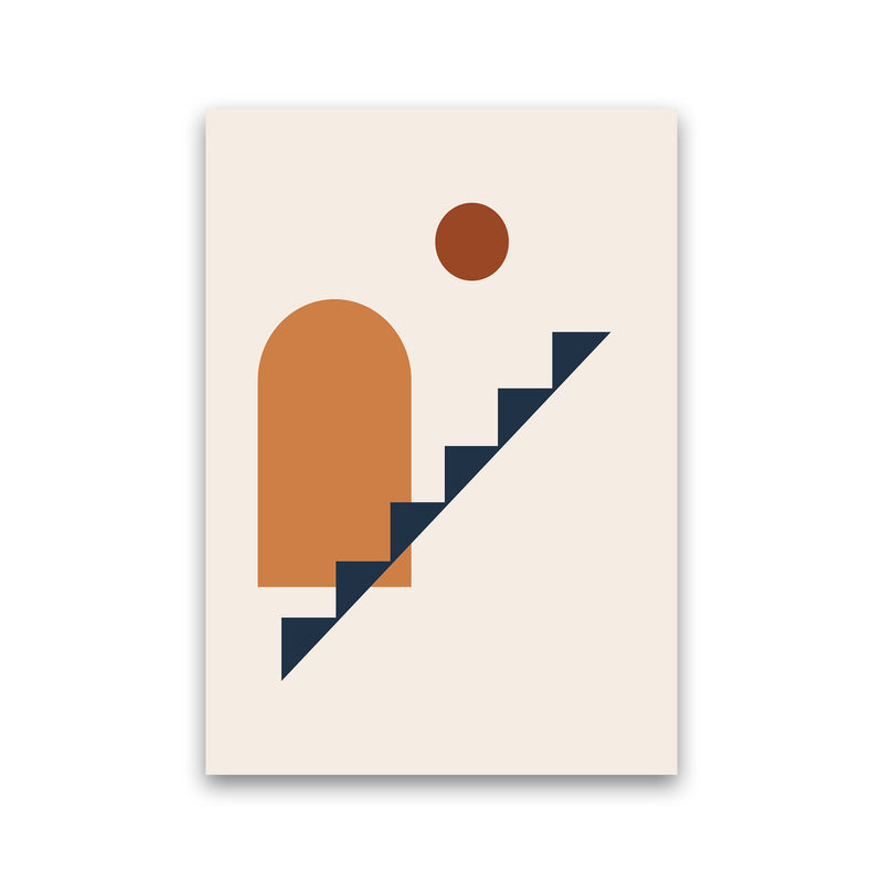 Minimal Geo b 3x4 ratio Art Print by Essentially Nomadic Print Only