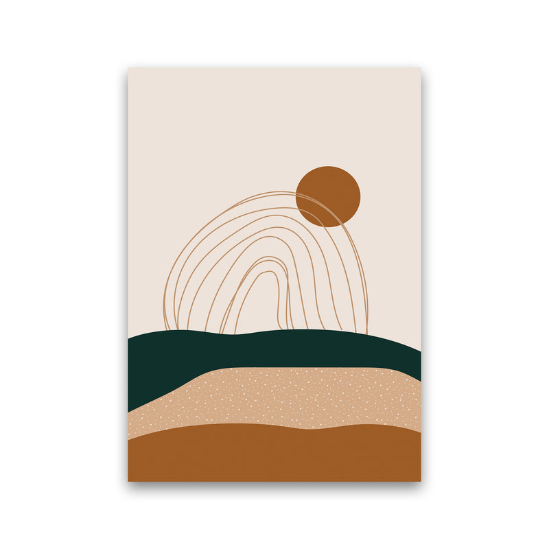 Abstract Rainbow Landscape Art Print by Essentially Nomadic Print Only