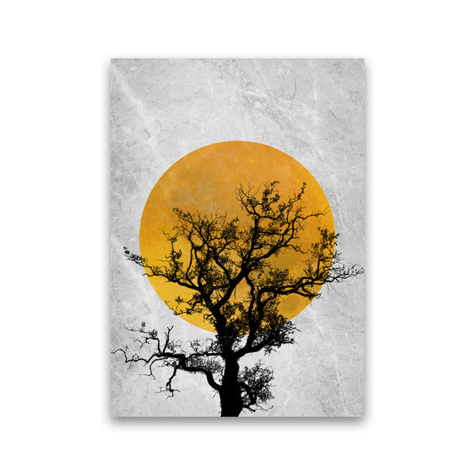 The Sunset Tree Art Print by Essentially Nomadic Print Only