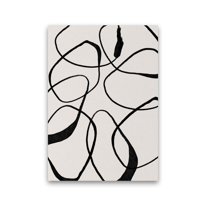 Abstract Scribble Art Print by Essentially Nomadic Print Only