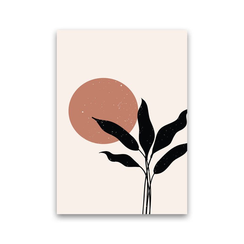 Abstract Leaf Sun Art Print by Essentially Nomadic Print Only
