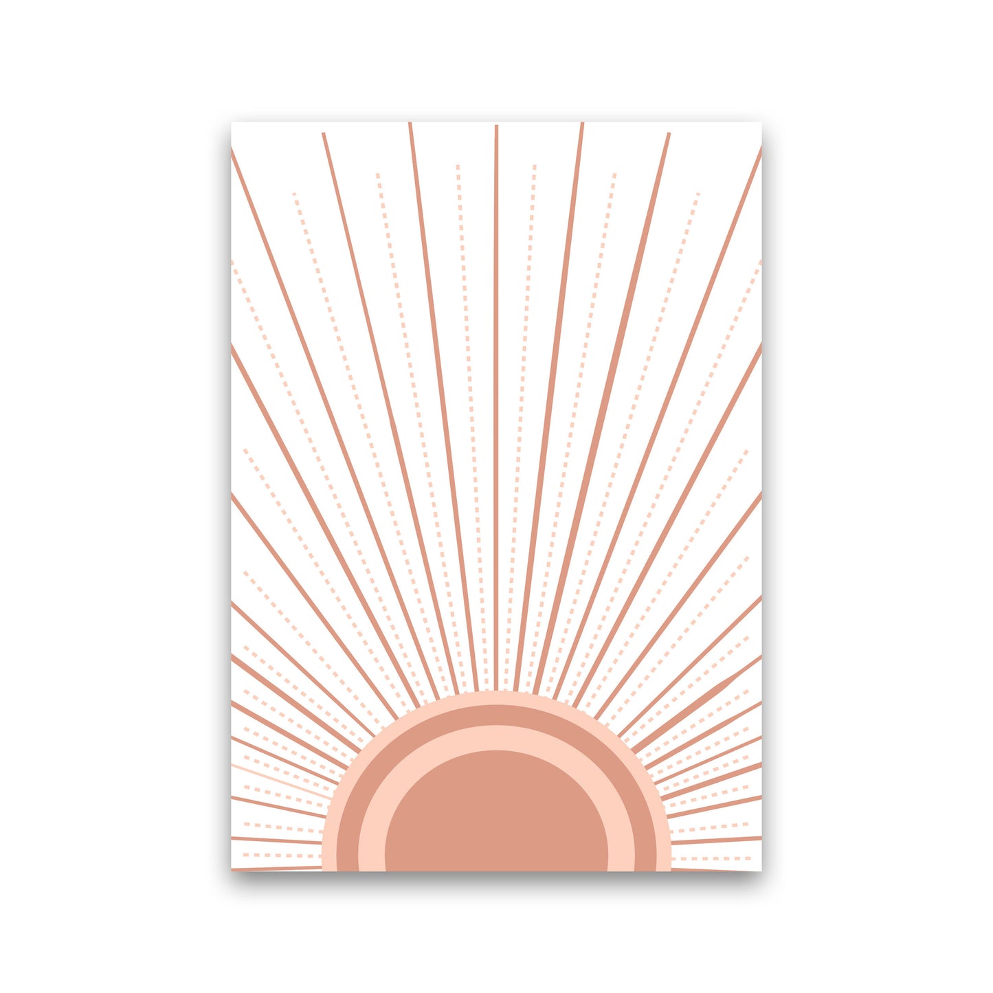 Boho Sunrise Art Print by Essentially Nomadic Print Only