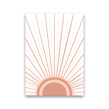 Boho Sunrise Art Print by Essentially Nomadic Print Only