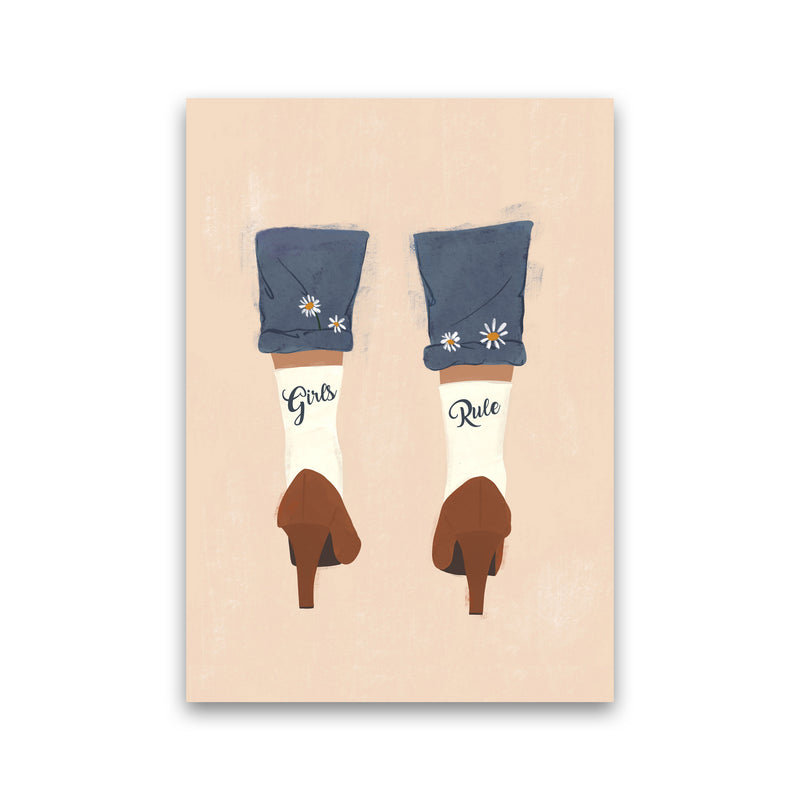Girls Rule Art Print by Essentially Nomadic Print Only