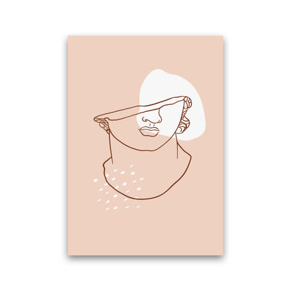 Greek Head Art Print by Essentially Nomadic Print Only