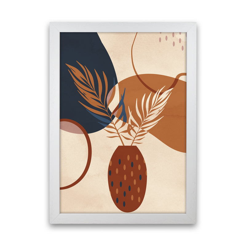 Mid Century Vase Art Print by Essentially Nomadic White Grain