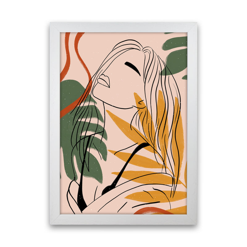 Girl 1 2x3 Art Print by Essentially Nomadic White Grain