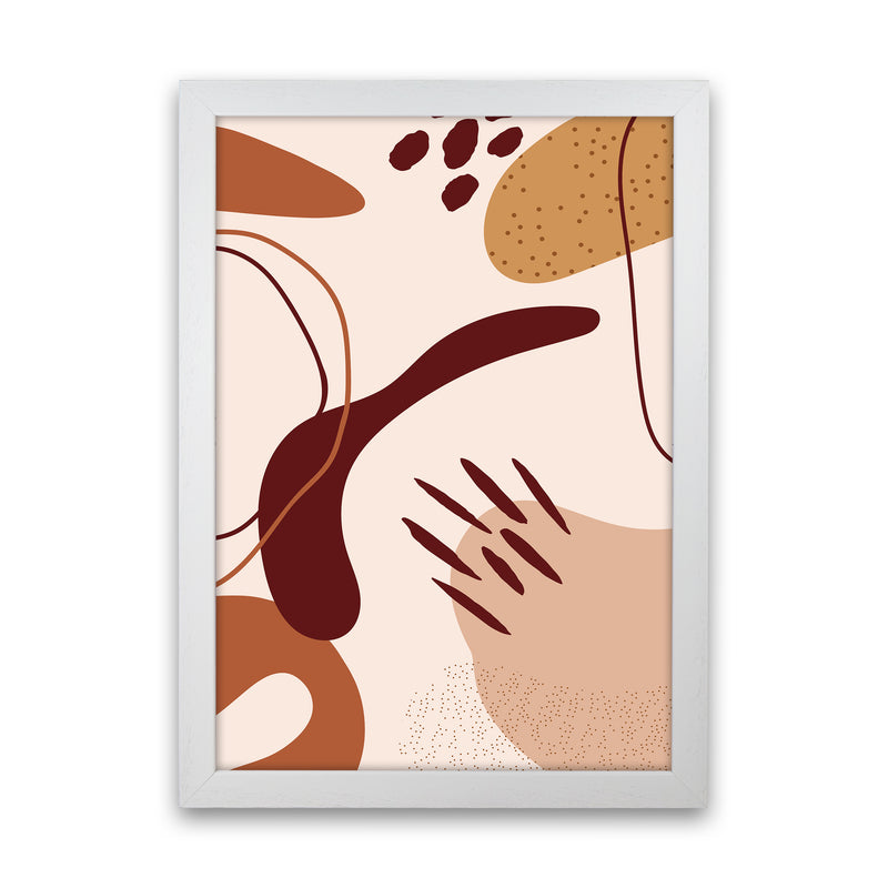 Abstract Shapes 2 Art Print by Essentially Nomadic White Grain