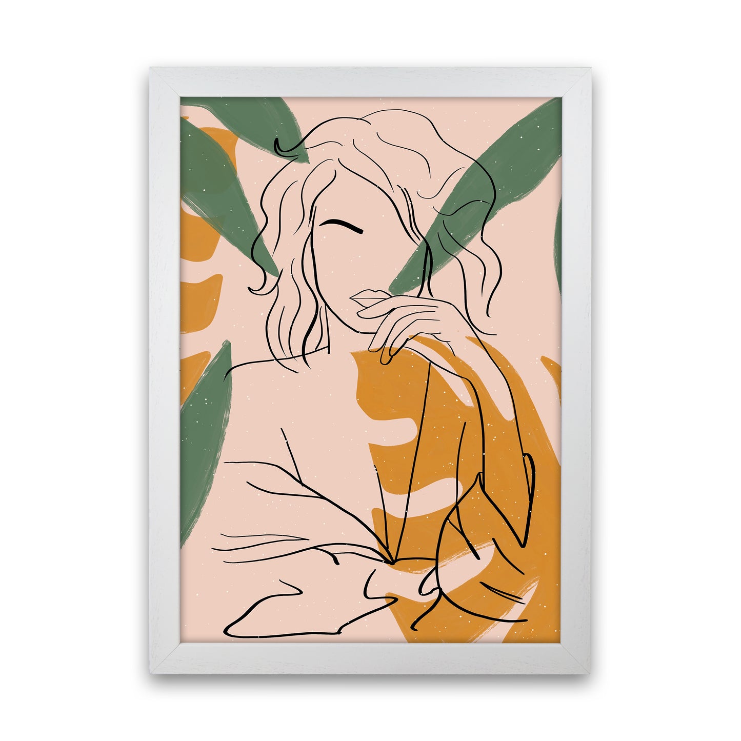 Girl 2 2x3 Art Print by Essentially Nomadic White Grain