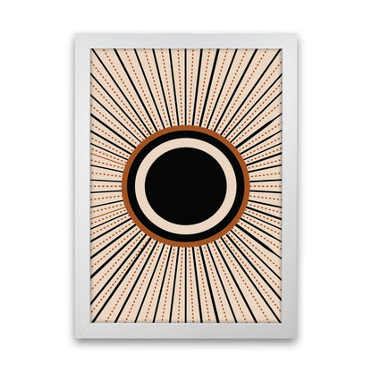 Boho Sun 1 Art Print by Essentially Nomadic White Grain