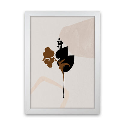 Abstract Leaf 2 Art Print by Essentially Nomadic White Grain