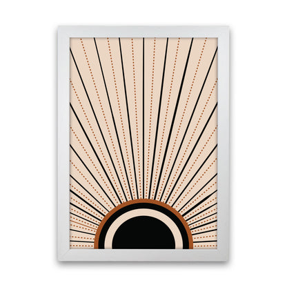 Boho Sunrise 2 Art Print by Essentially Nomadic White Grain