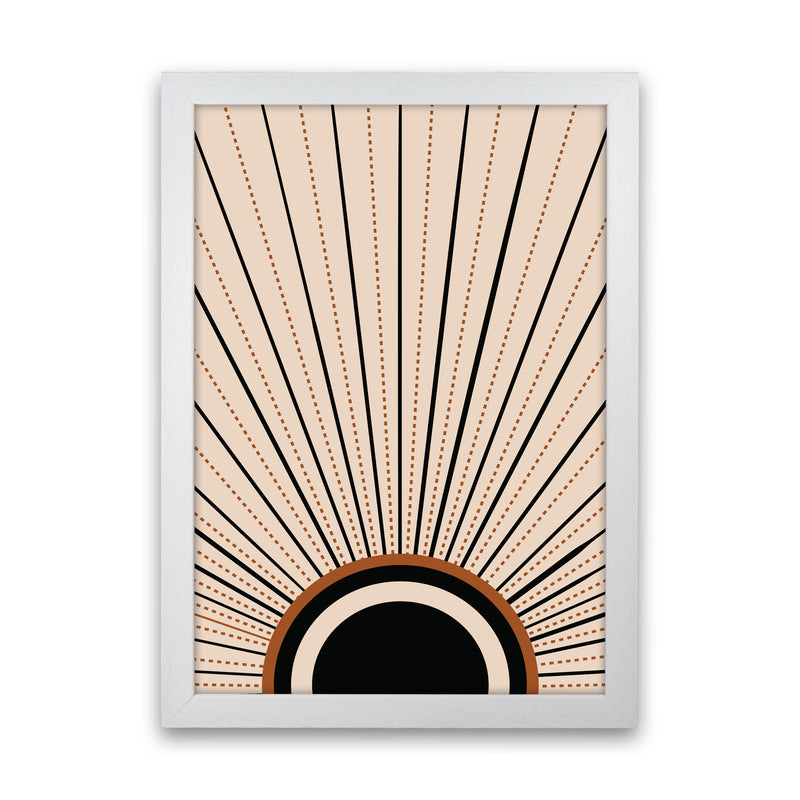 Boho Sunrise 2 Art Print by Essentially Nomadic White Grain