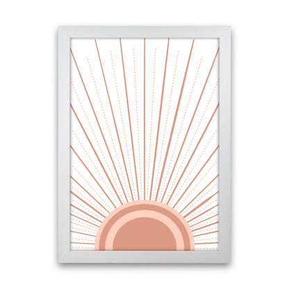 Boho Sunrise Art Print by Essentially Nomadic White Grain