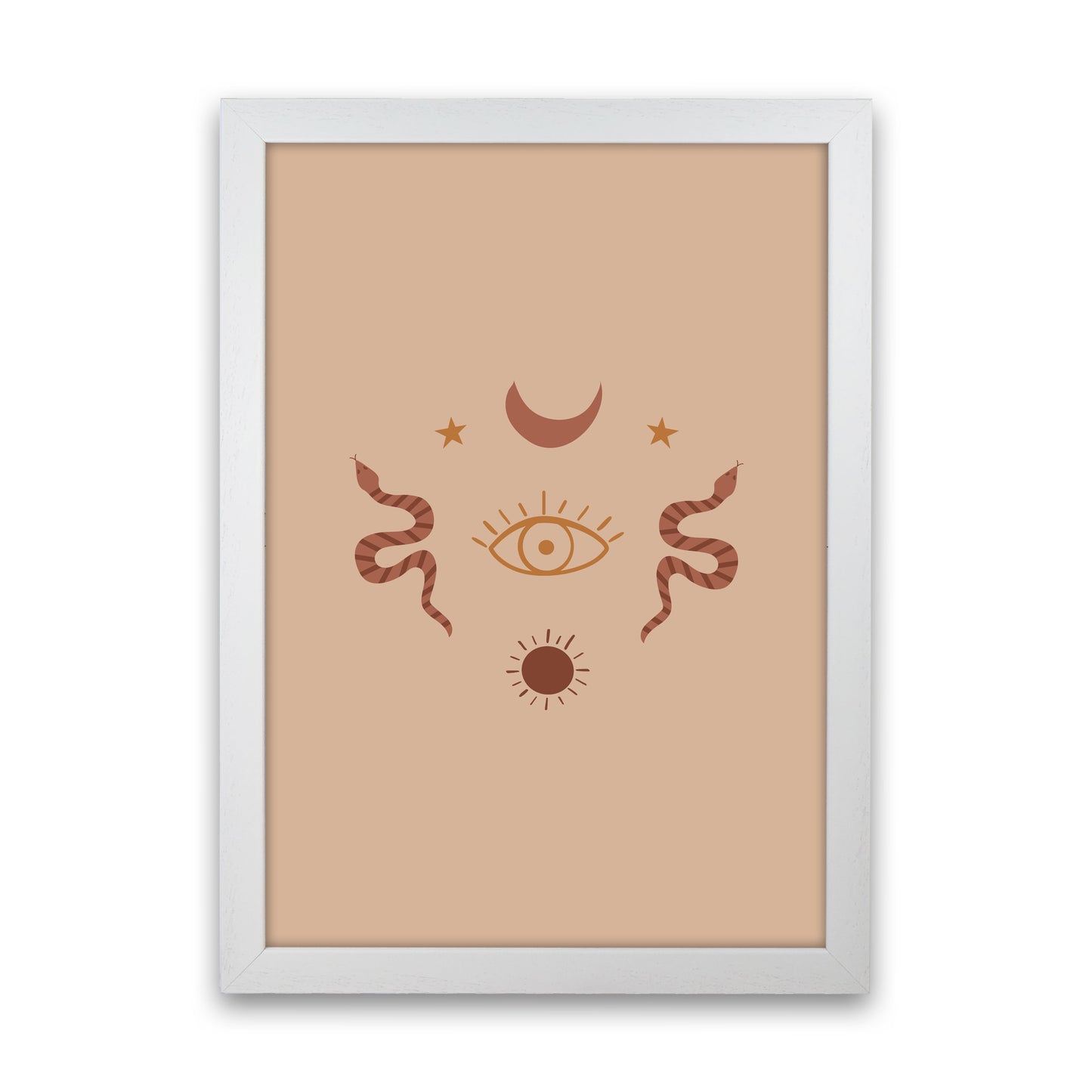 Mystical Art Print by Essentially Nomadic White Grain