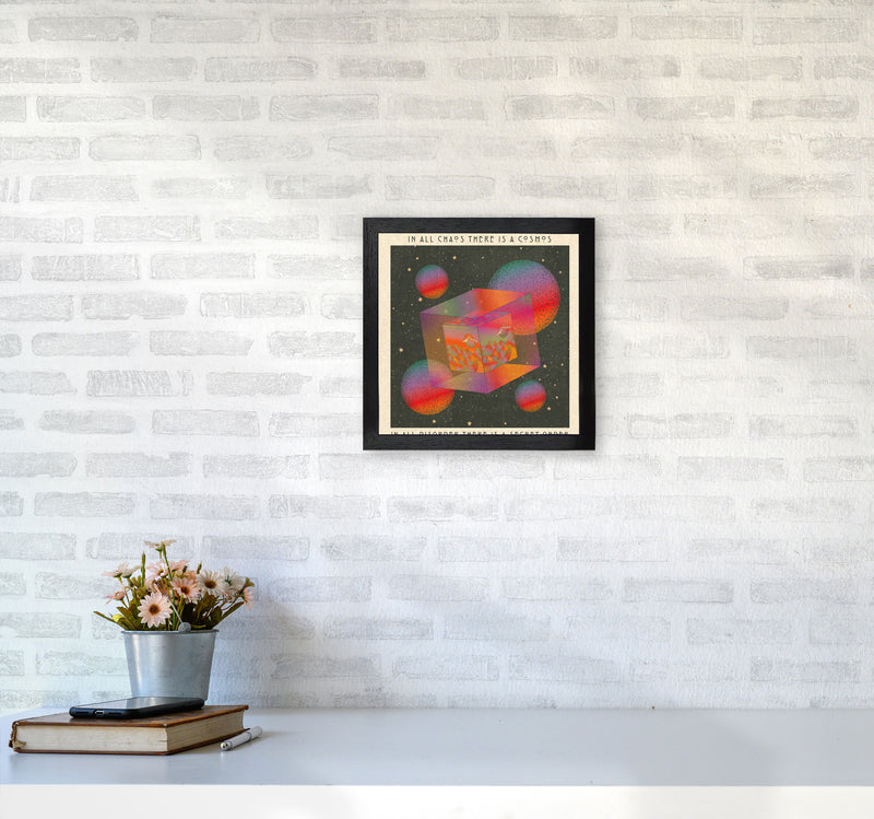 In All Chaos - 7000Px Art Print by Inktally3030 White Frame
